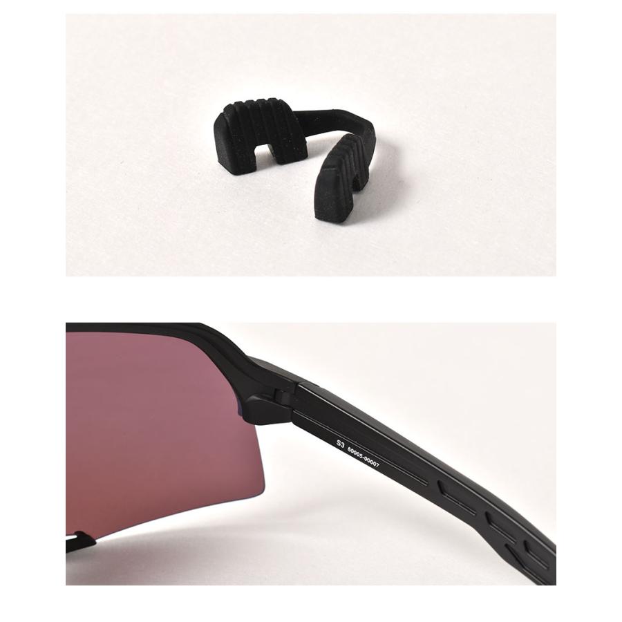 100% ワンハンドレッド サングラス メンズ 60005 ブラック 黒 ホワイト