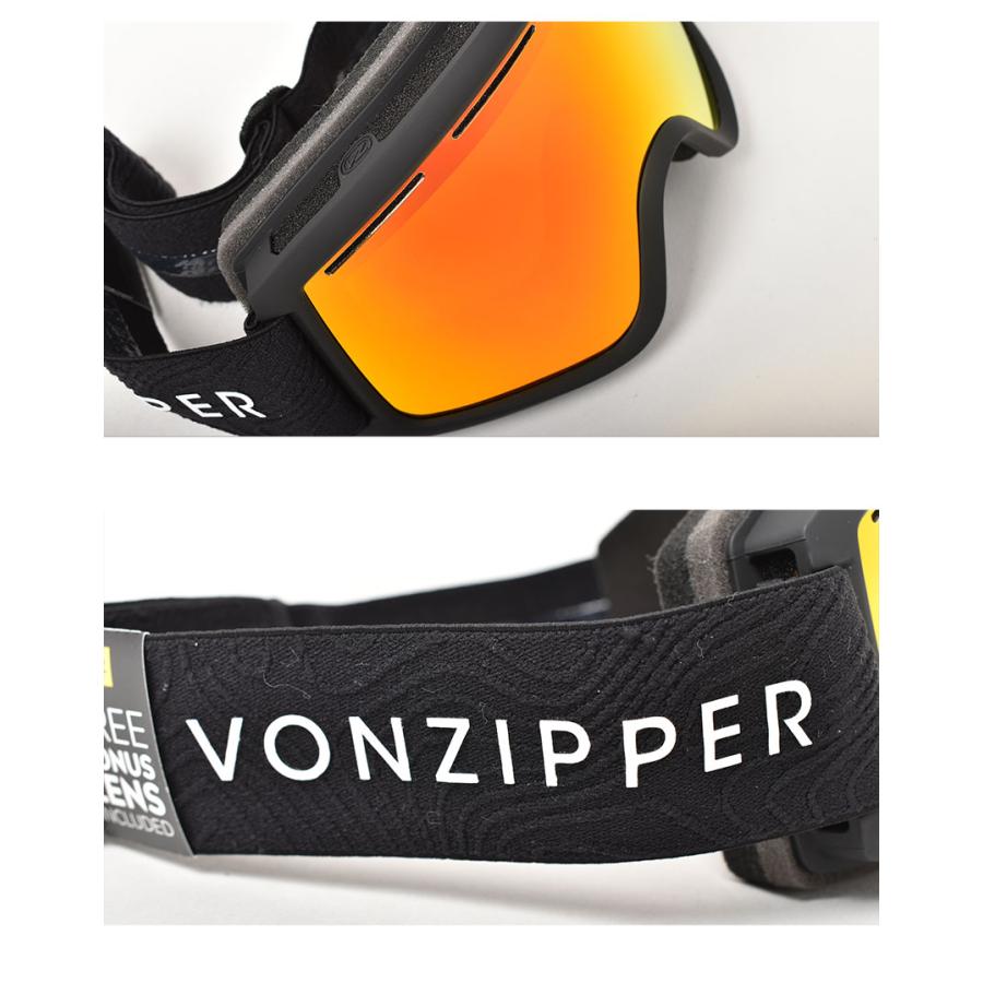 ヴォンジッパー ゴーグル メンズ VON ZIPPER BC21M704 ブラック