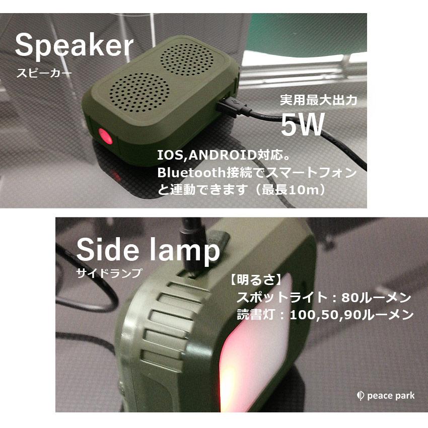peace park（ピースパーク） （訳あり）ランタン スピーカー&ライト