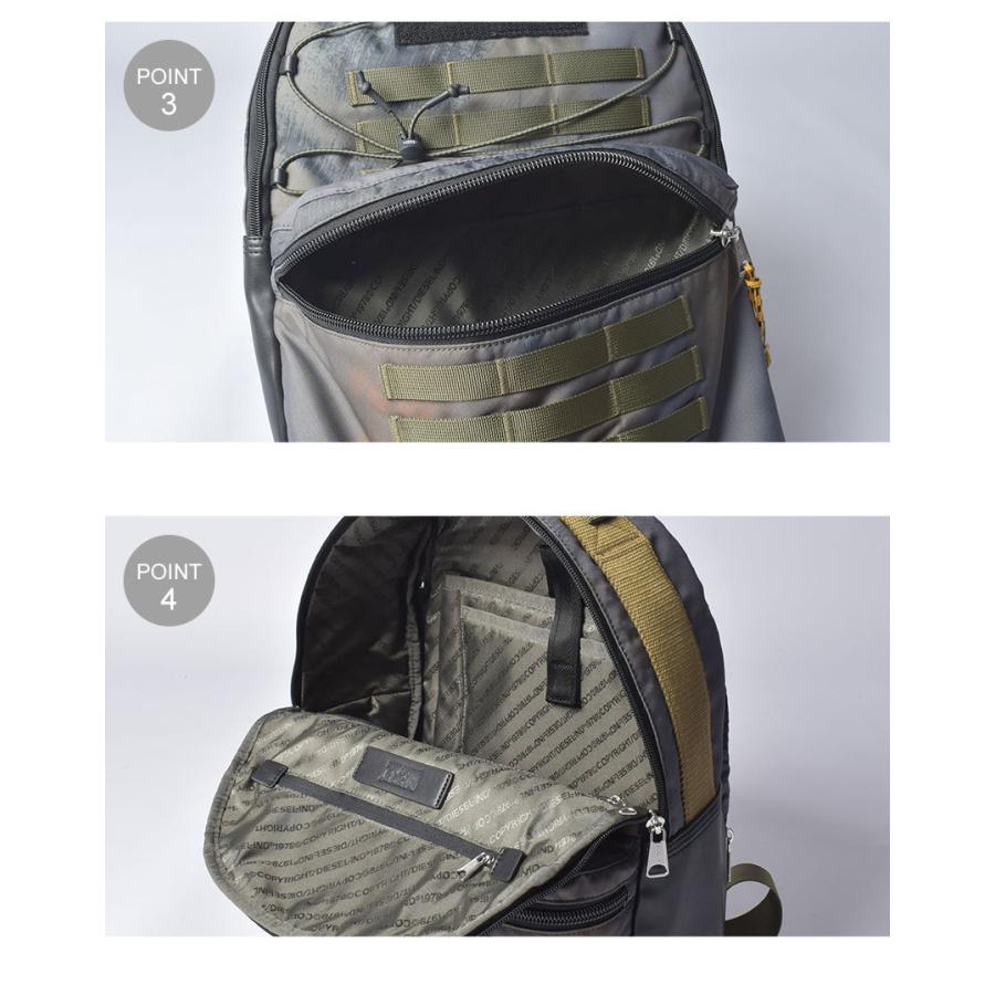 DIESEL（ディーゼル） リュック バッグ メンズ レディース TRIBAL