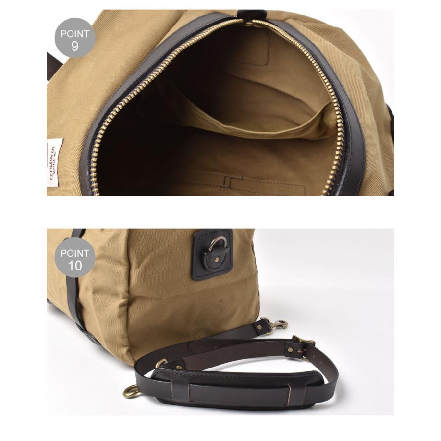 ベージュ キャンバス レザーバックパック FILSON フィルソン FILSON