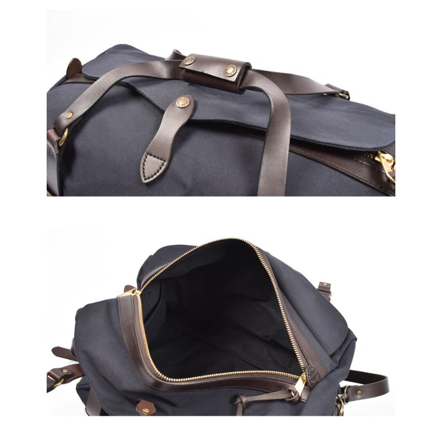 フィルソン ダッフルバッグ メンズ レディース FILSON 11070325 ネイビー 紺 ブラウン 茶 かばん カバン ダッフル バッグ レザー 本革 牛革 43L シンプル_5