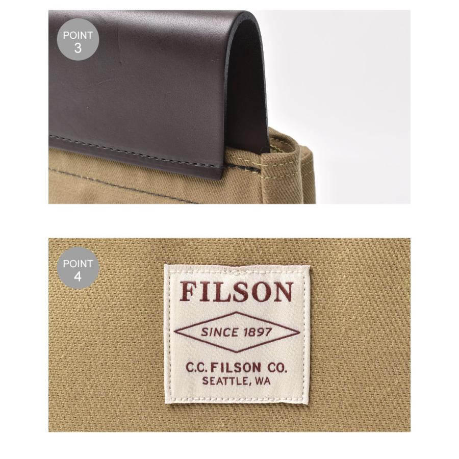 FILSON（フィルソン） ボディバッグ メンズ レディース ラギッドツイル
