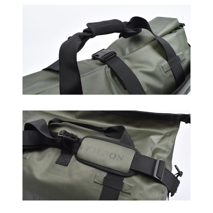 フィルソン ダッフルバッグ メンズ レディース FILSON 20067745 グリーン 緑 かばん 鞄 カバン バッグ シンプル ロゴ 旅行 アウトドア 65L 軽量性