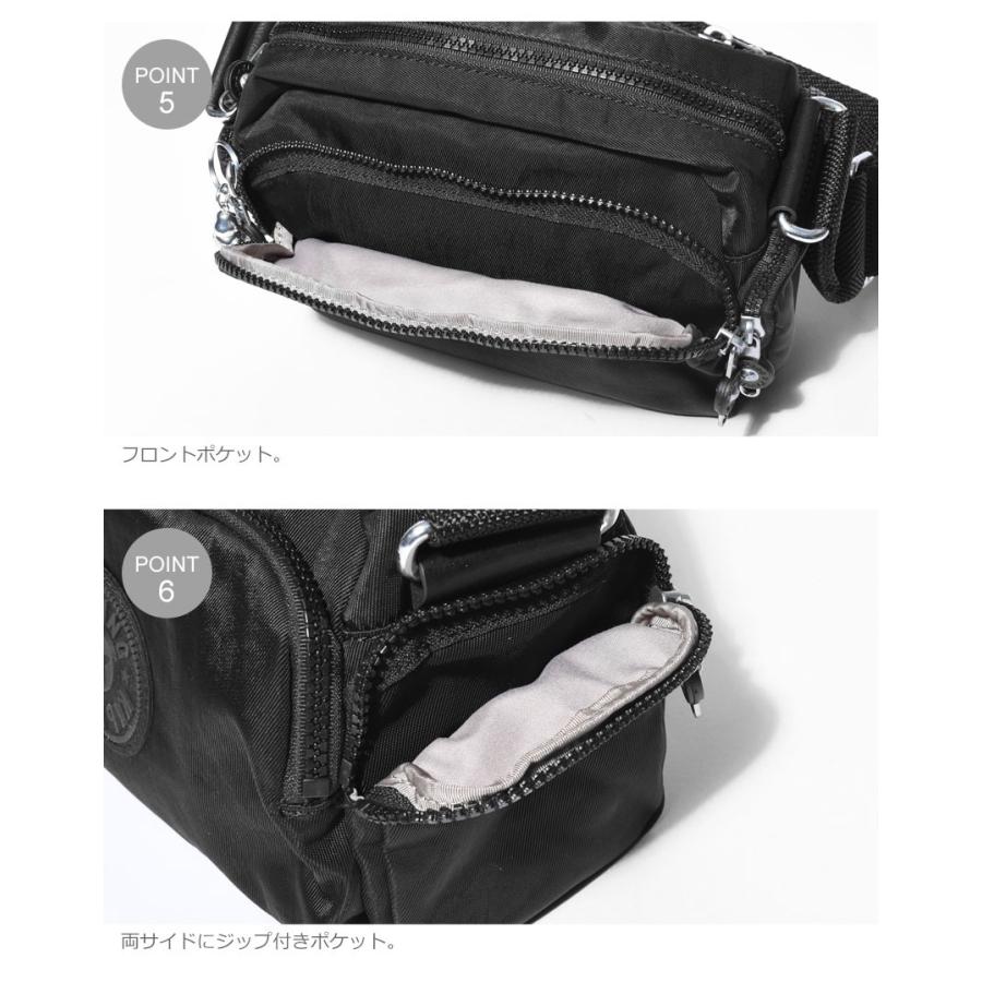 キプリングブラックショルダーバッグ kipling キプリング 公式 ショルダーバッグ GABB S(Black Noir