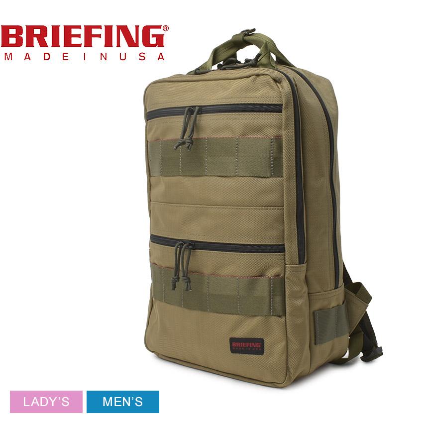 ブリーフィング　オリーブ　バックパック　BRF298219 BRIEFING（ブリーフィング） バックパック メンズ レディース SQ PACK