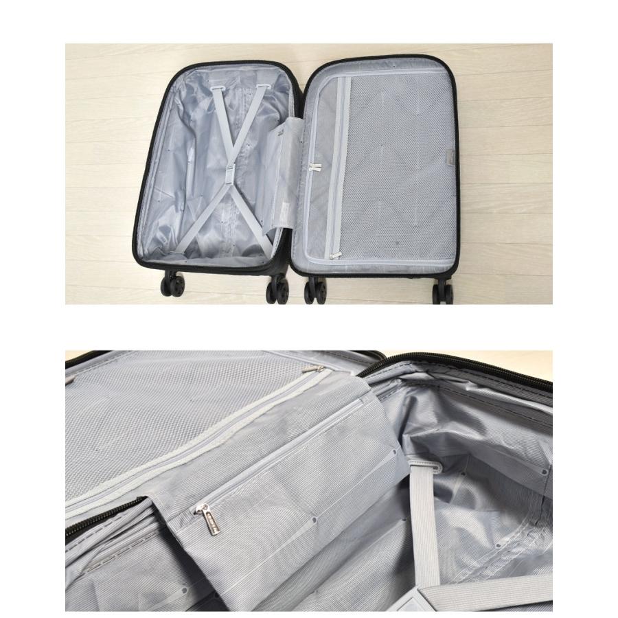 デルセー スーツケース メンズ レディース DELSEY 003845801 ブラック
