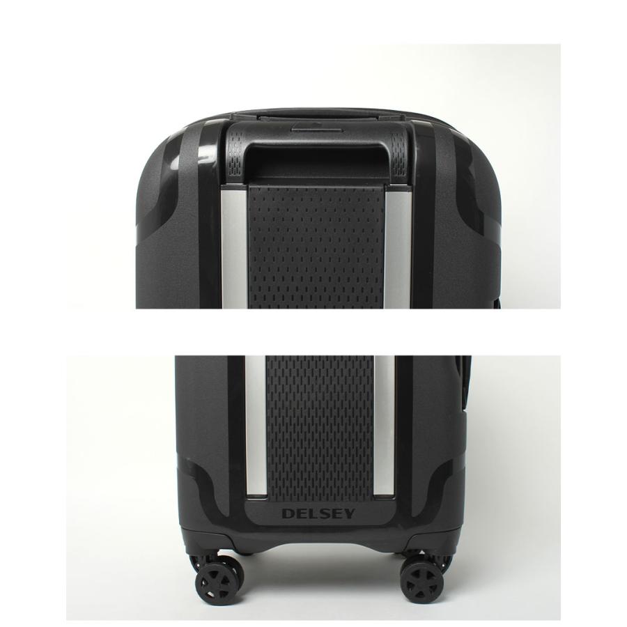 デルセー スーツケース メンズ レディース DELSEY 003845801 ブラック