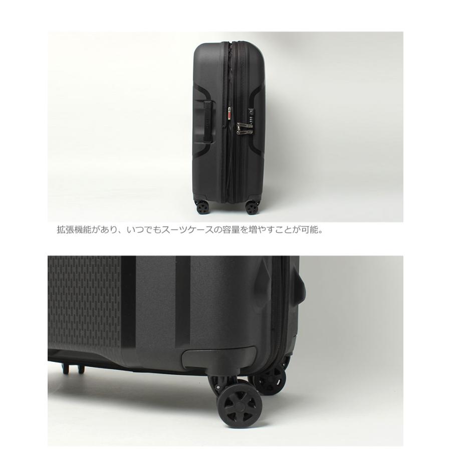デルセー スーツケース メンズ レディース DELSEY 003845820 ブラック