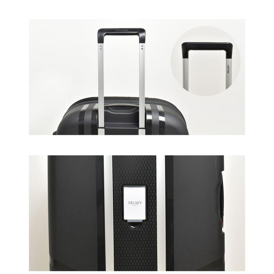 デルセー スーツケース メンズ レディース DELSEY 003845821 ブラック