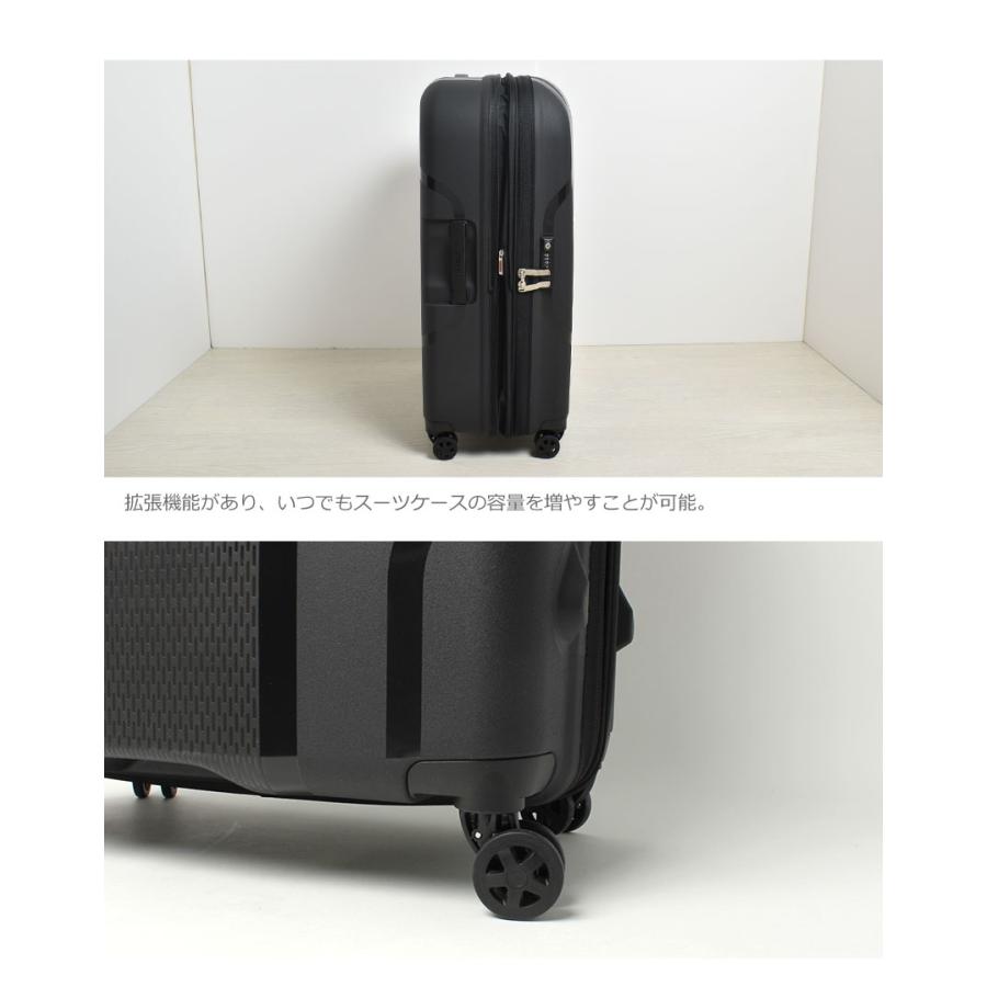 デルセー スーツケース メンズ レディース DELSEY 003845821 ブラック