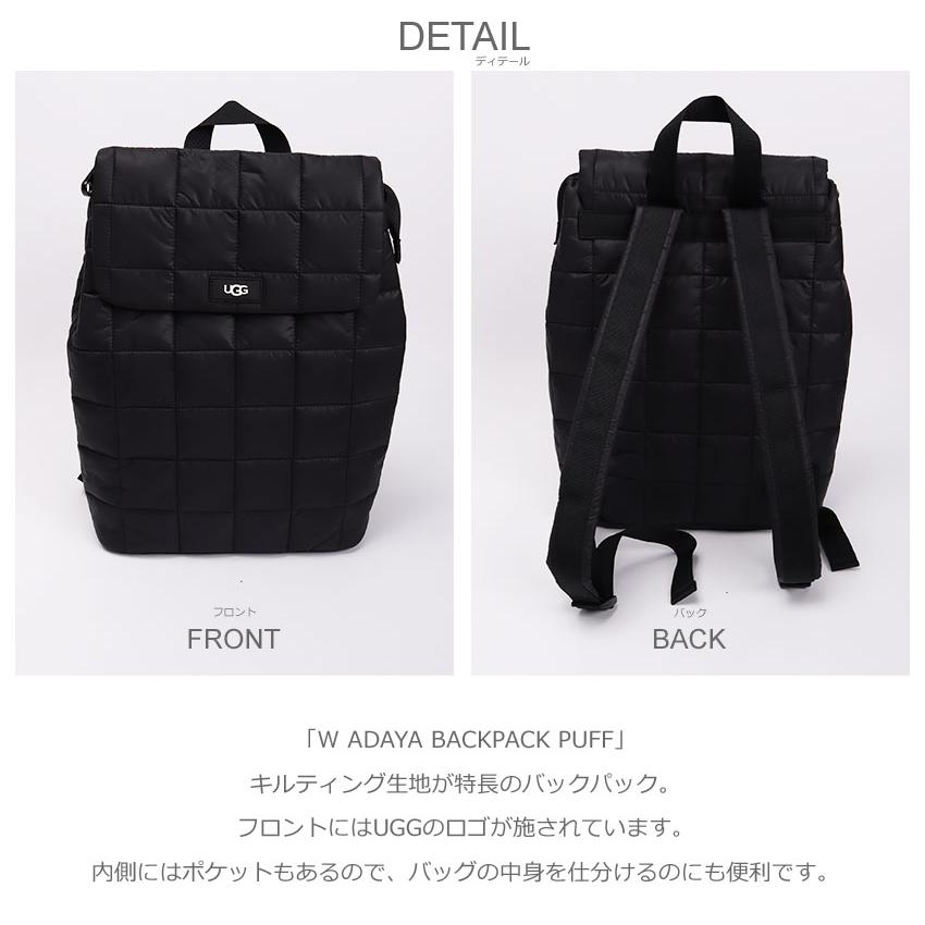 UGG（アグ） バックパック レディース W アダヤ バックパック パフ UGG