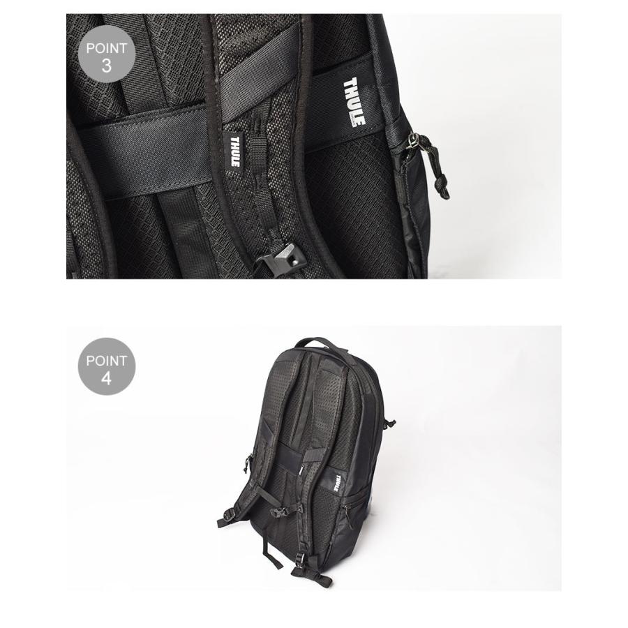 スーリー バックパック メンズ レディース SUBTERRA BACKPACK 23L THULE TSLB315 ブラック 黒 ブルー レッド 鞄 リュック モダン｜z-mall｜07