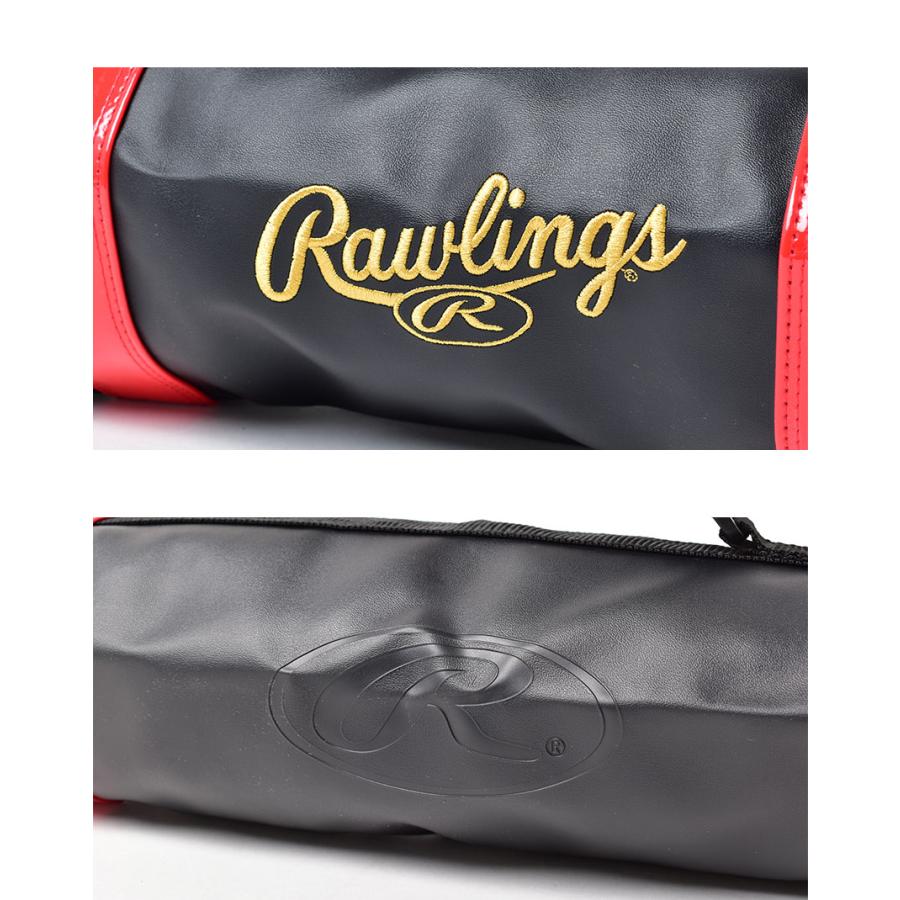 ローリングス バッグ RAWLINGS EBC10S03 ブラック 黒 野球用品 ベースボール ソフトボール スポーツバッグ バット入れ 鞄 カバン 収納ケース レッド 赤|z-mall|03