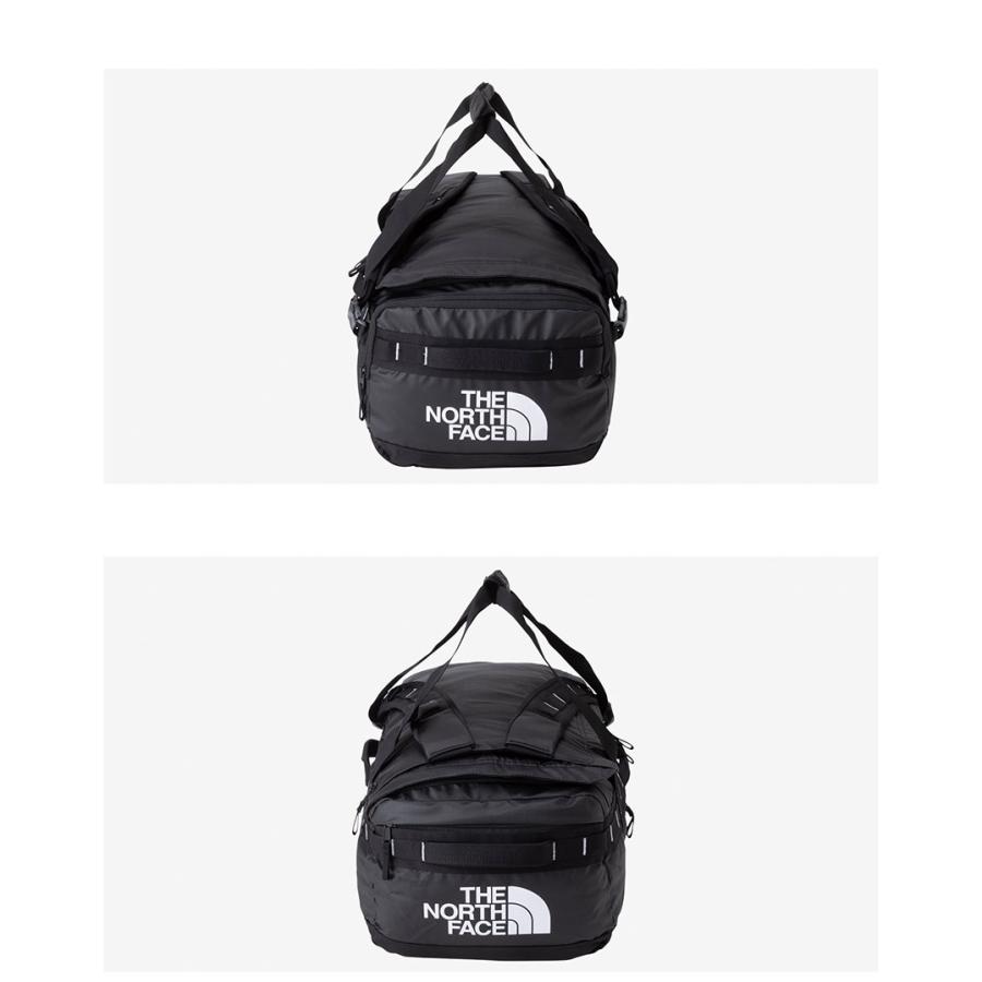 ザ ノースフェイス ダッフルバッグ メンズ レディース THE NORTH FACE NM82379 ブラック 黒 カーキ ノースフェース ボストンバッグ ポケッタブル 鞄 かばん｜z-mall｜07