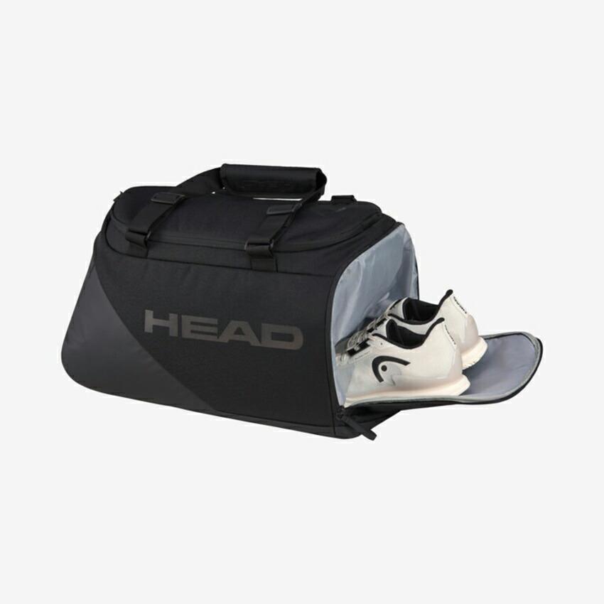 ヘッド テニス テニスバッグ メンズ レディース HEAD TENNIS 262574 ブラック 硬式テニス 軟式テニス ソフトテニス シンプル ロゴ スクール クラブ 活動_2