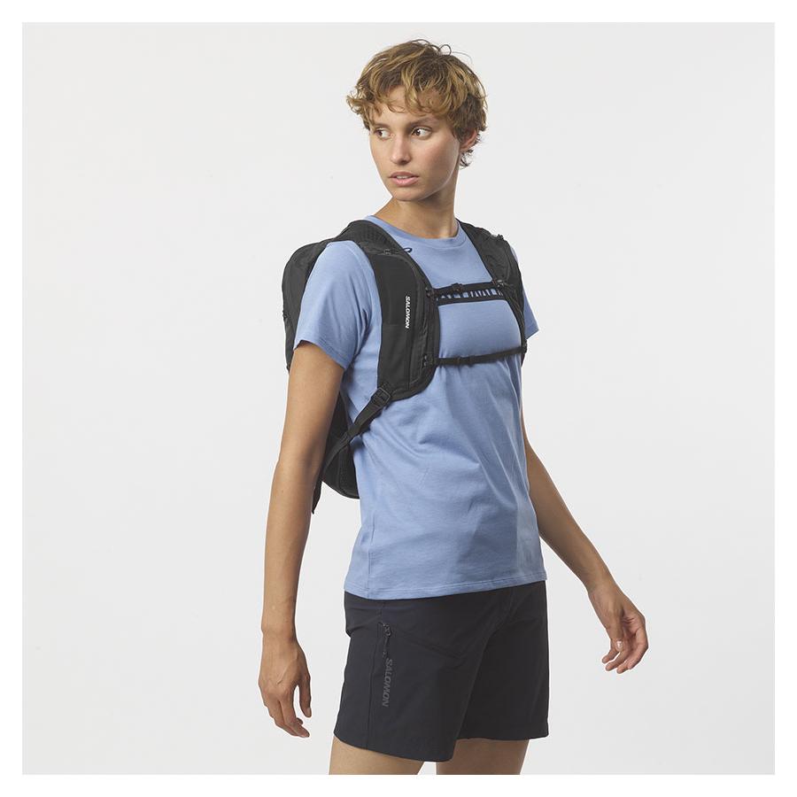 SALOMON リュック・バックパック ホワイト・ブラック SALOMON（サロモン） （メンズ、レディース）バッグ バックパック