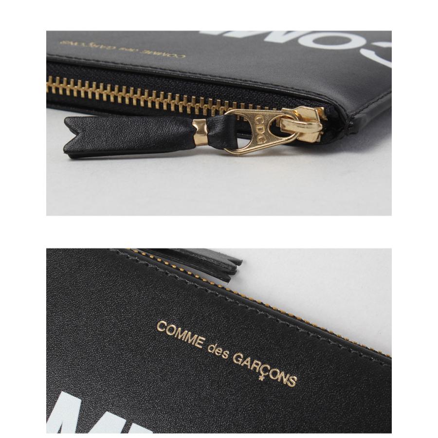 コムデギャルソン CDG コインケース メンズ レディース HUGE LOGO WALLET COMME des GARCONS SA8100HL ブラック 黒 財布 小銭入れ_2