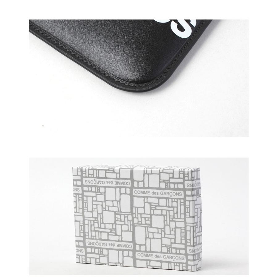 コムデギャルソン CDG コインケース メンズ レディース HUGE LOGO WALLET COMME des GARCONS SA8100HL ブラック 黒 財布 小銭入れ_4