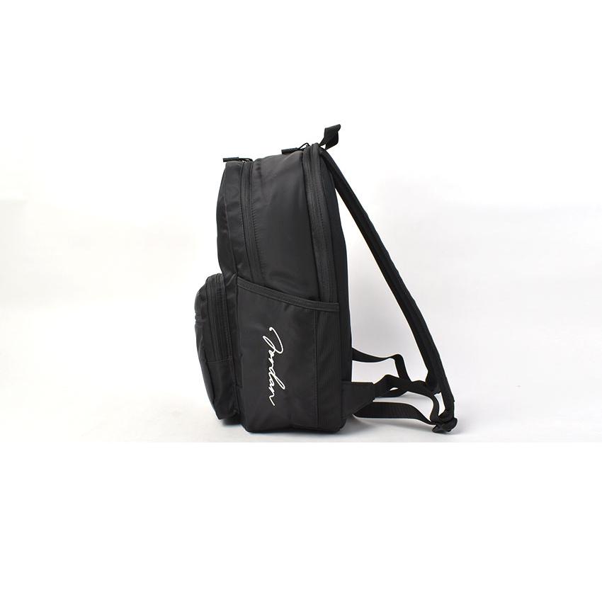 NIKE ナイキ　刺繍ロゴ　リュック　バッグパック　ブラック ナイキ NIKE ジョーダン エッセンシャル バックパック MA0923