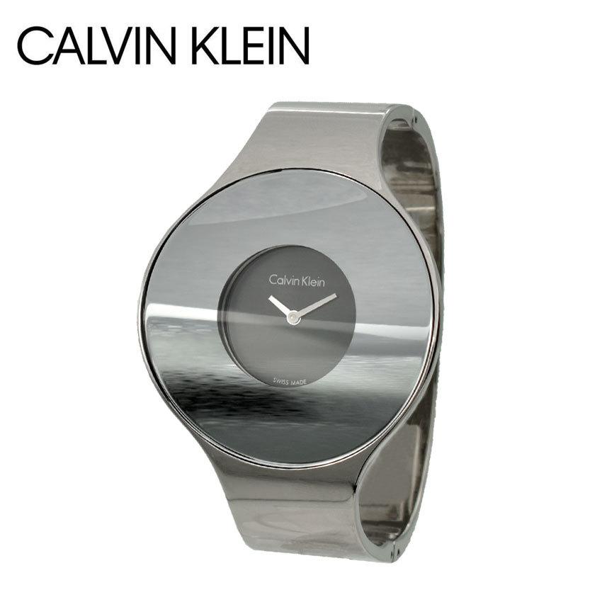 【新品】カルバンクライン  シームレス 腕時計 シルバー Calvin Klein（カルバン・クライン） 腕時計 レディース シームレス
