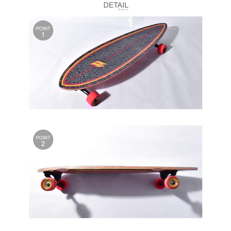 SANTA CRUZ（サンタクルーズ） スケートボード PINTAIL FLAME DOT 9.2