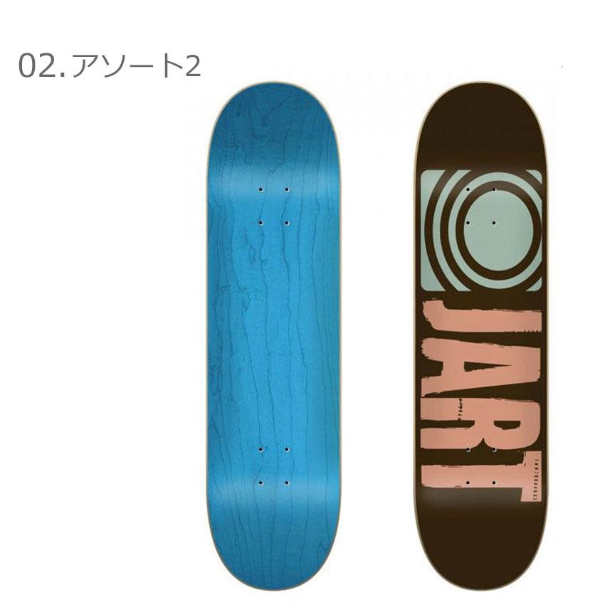 ジャート スケートボード デッキ メンズ レディース CLASSIC JART DECK