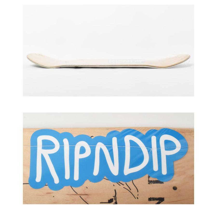 RIPNDIP（リップンディップ） スケートデッキ RND9170 グリーン ブルー