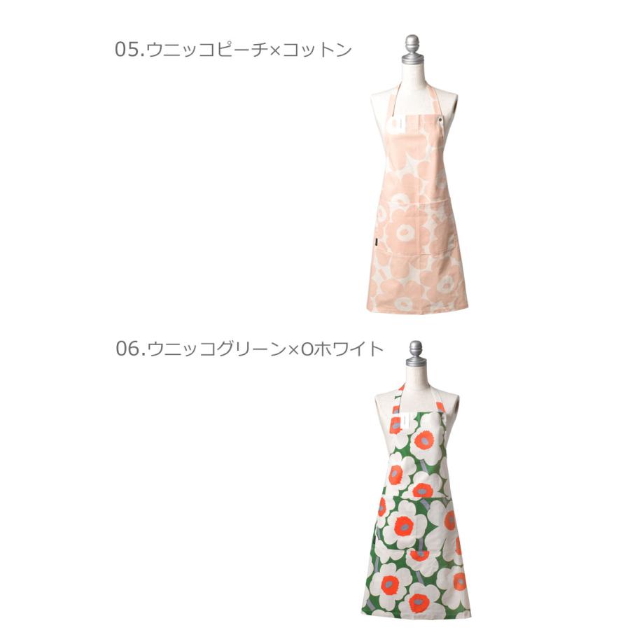 マリメッコ エプロン MARIMEKKO ブラック 黒 レッド 赤 ウニッコ マリメッコ エプロン MARIMEKKO ブラック 黒 レッド 赤 ウニッコ