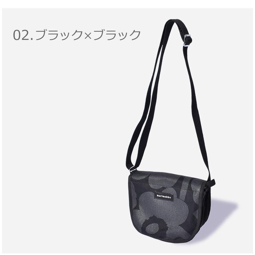 marimekko（マリメッコ） ショルダーバッグ ブラック サコッシュ