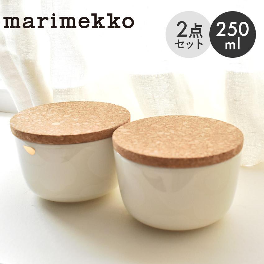 marimekko（マリメッコ） ボウル ウニッコ 250ml 2個セット MARIMEKKO