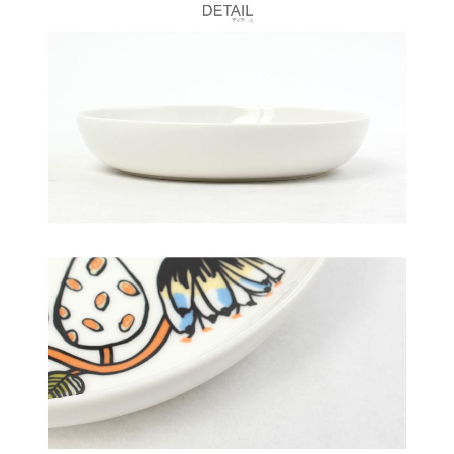 美品　マリメッコ　RATI RITI RALLA　カップ&プレートセット　ラティ marimekko（マリメッコ） 食器 ティアラ ディーププレート 20.5cm 丸皿