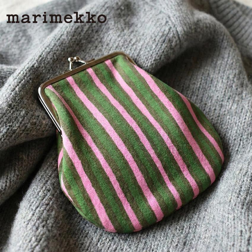 marimekko（マリメッコ） がま口ポーチ MARIMEKKO 74628-464 ピンク