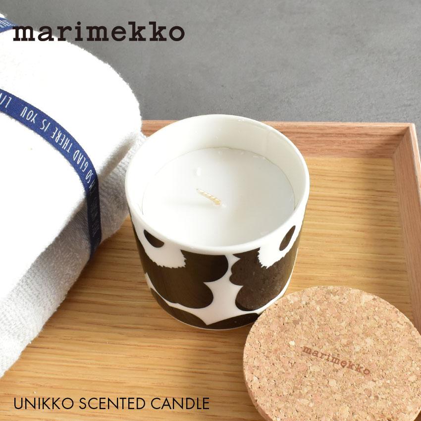 marimekko フラワー模様キャンドル 【公式通販】