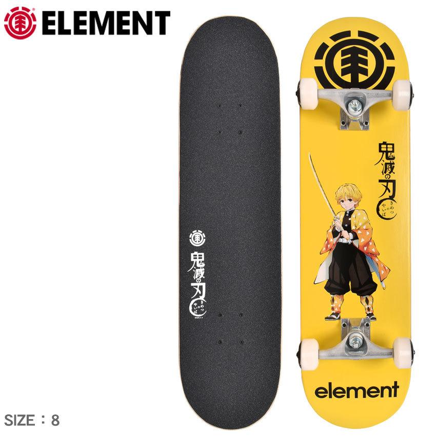 鬼滅の刃 スケートボード コンプリートデッキ エレメント Element 我妻善逸 コラボ キャラクター アニメ 漫画 人気 冬 Z Mall ヤフーショッピング店 通販 Yahoo ショッピング