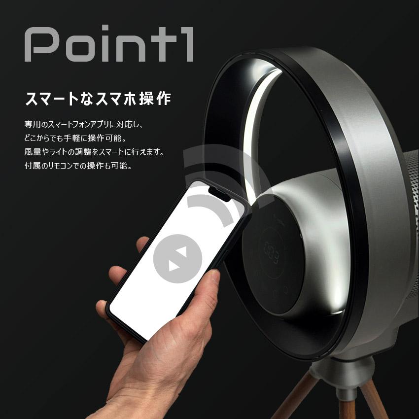 LOOZER スマートファン SFT01 / 空気清浄機付き羽根なしファン ルーザー 羽根なしファン×空気清浄機 メンズ レディース SMART FAN