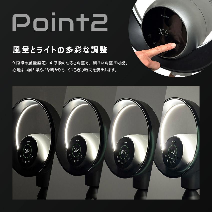 ルーザー 羽根なしファン×空気清浄機 メンズ レディース SMART FAN