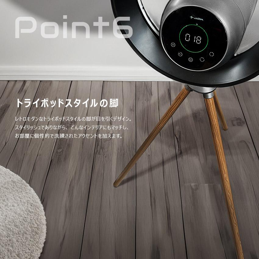 LOOZER スマートファン SFT01 / 空気清浄機付き羽根なしファン ルーザー 羽根なしファン×空気清浄機 メンズ レディース SMART FAN