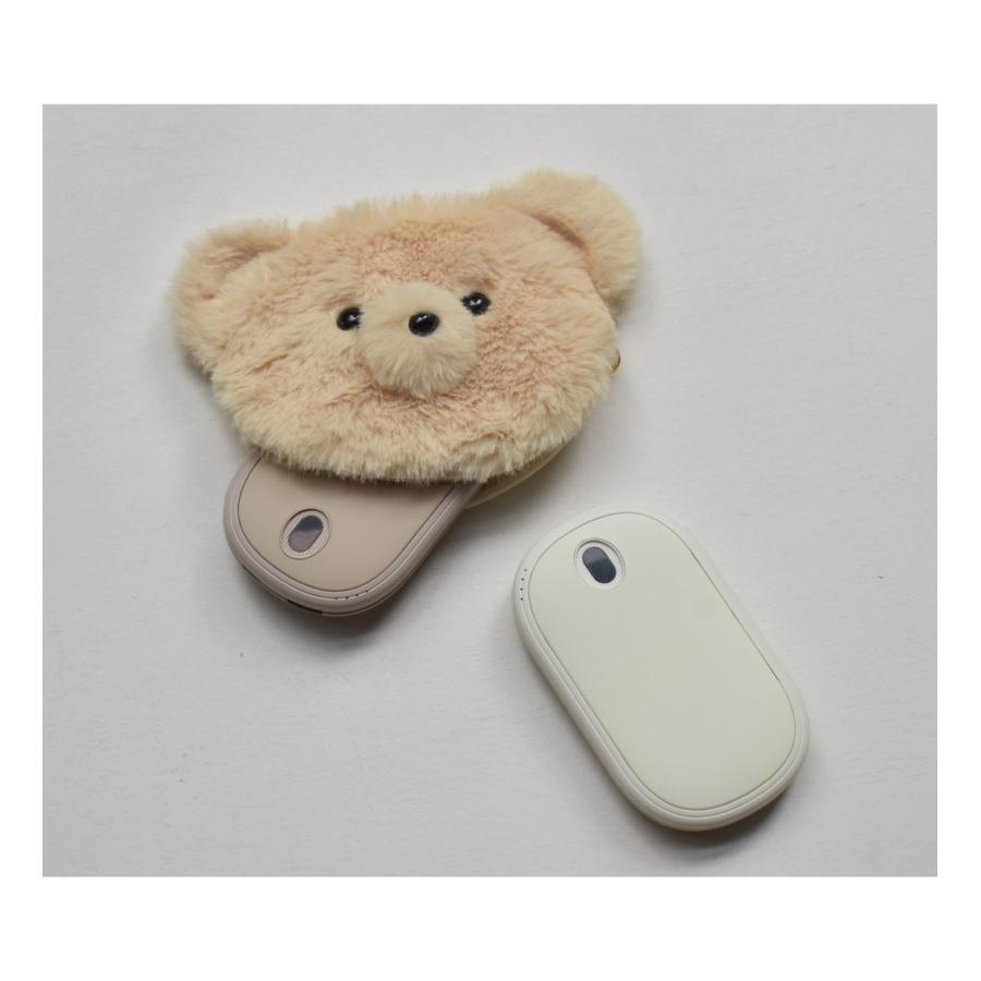 カイロ 充電式 クマ くま キャラクター 可愛い 熊カバー付き セット