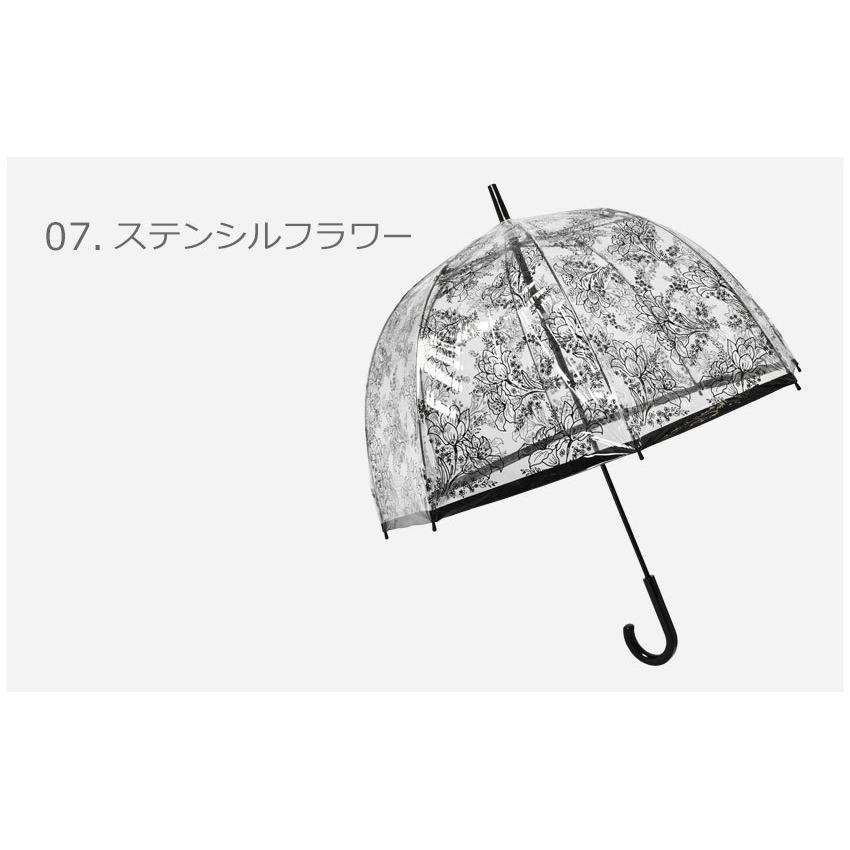 送料無料 フルトン 傘 メンズ レディース バードケージ 2 FULTON L042 5020815 透明  雨傘 雨 雨具 ビニ傘 ビニール おしゃれ｜z-mall｜12