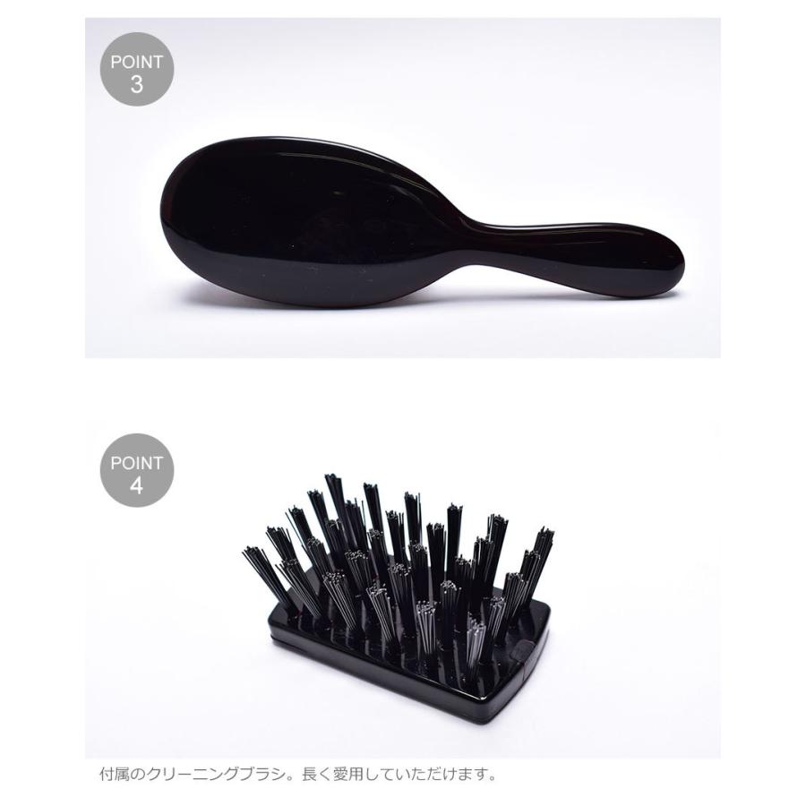 Mason Pearson ヘアブラシ Junior ブラック ジュニアミックスダーク・ルビー | 《公式》英国伝統の最高級猪