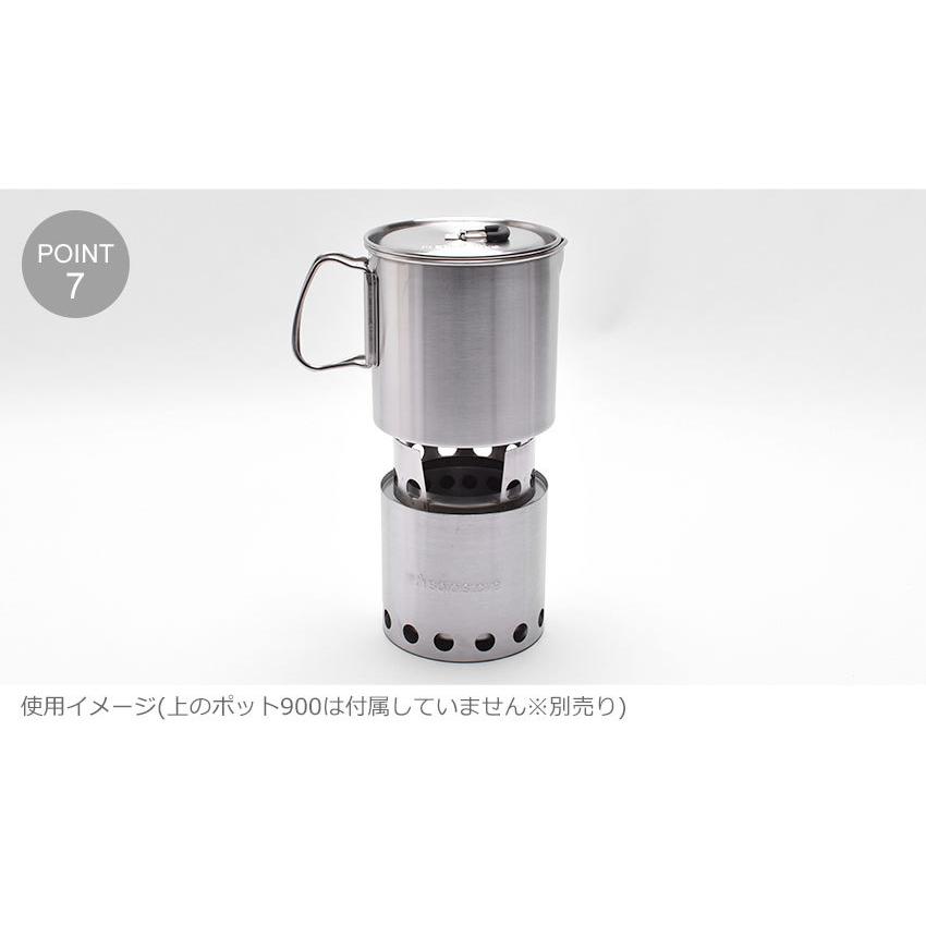 送料無料 ソロストーブ 焚き火台 ソロストーブ ライト SOLO STOVE SS1 シルバー ファイヤーピット 山 登山 レジャー キッチン クッキング｜z-mall｜05