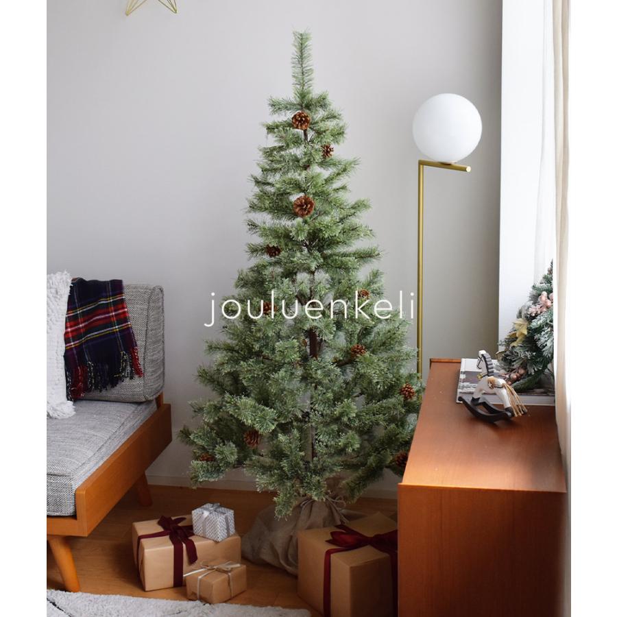 クリスマスツリー 150cm 180cm オーナメントセット ヌードツリー