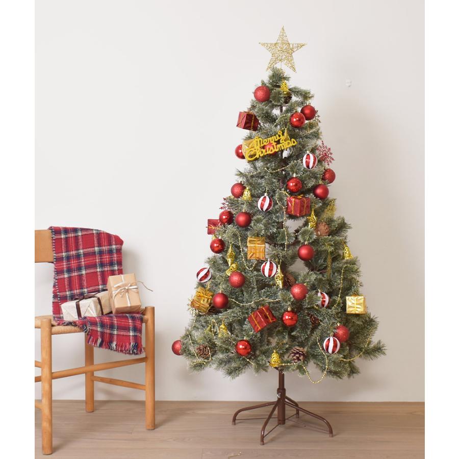 クリスマスツリー 150cm 180cm オーナメントセット ヌードツリー