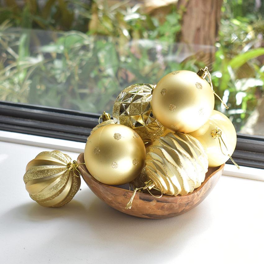 オーナメント 楽天市場】オーナメントセット 8個セット キラキラ オーナメント