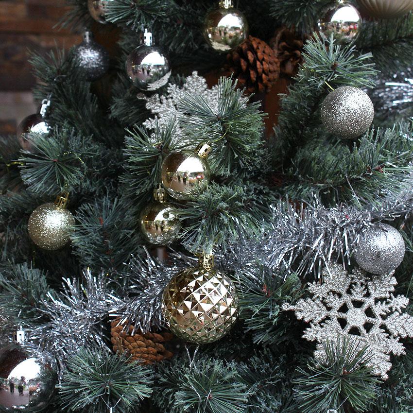 オーナメントツリー オーナメント 115個 セット ゴールド 金