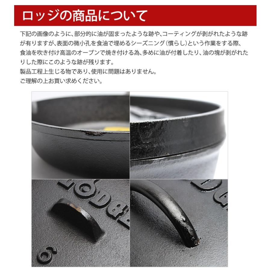 LODGE（ロッジ） ロジック スキレットカバー セット フライパン IH対応