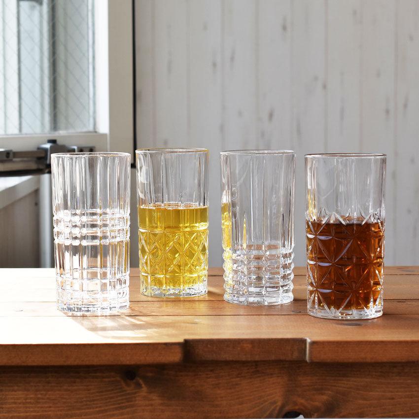 Nachtmann ナハトマン グラス ハイランド ロングドリンク 4個入