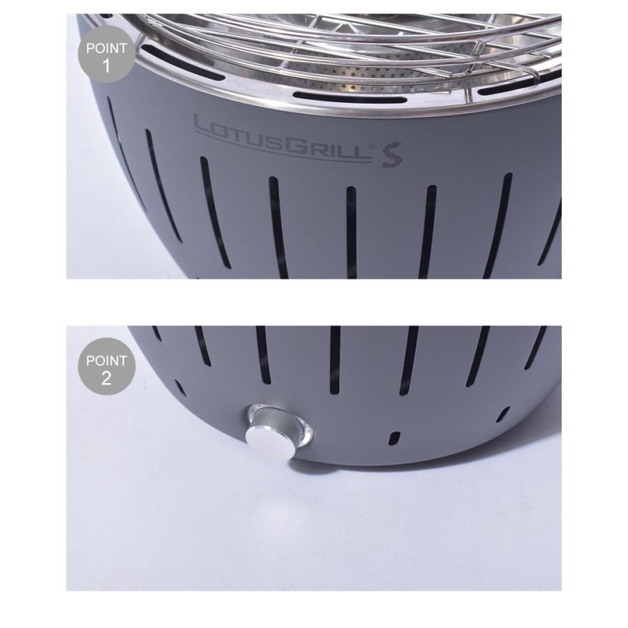 ロータスグリル グリル Sサイズ LOTUSGRILL G280 黒 レッド 赤