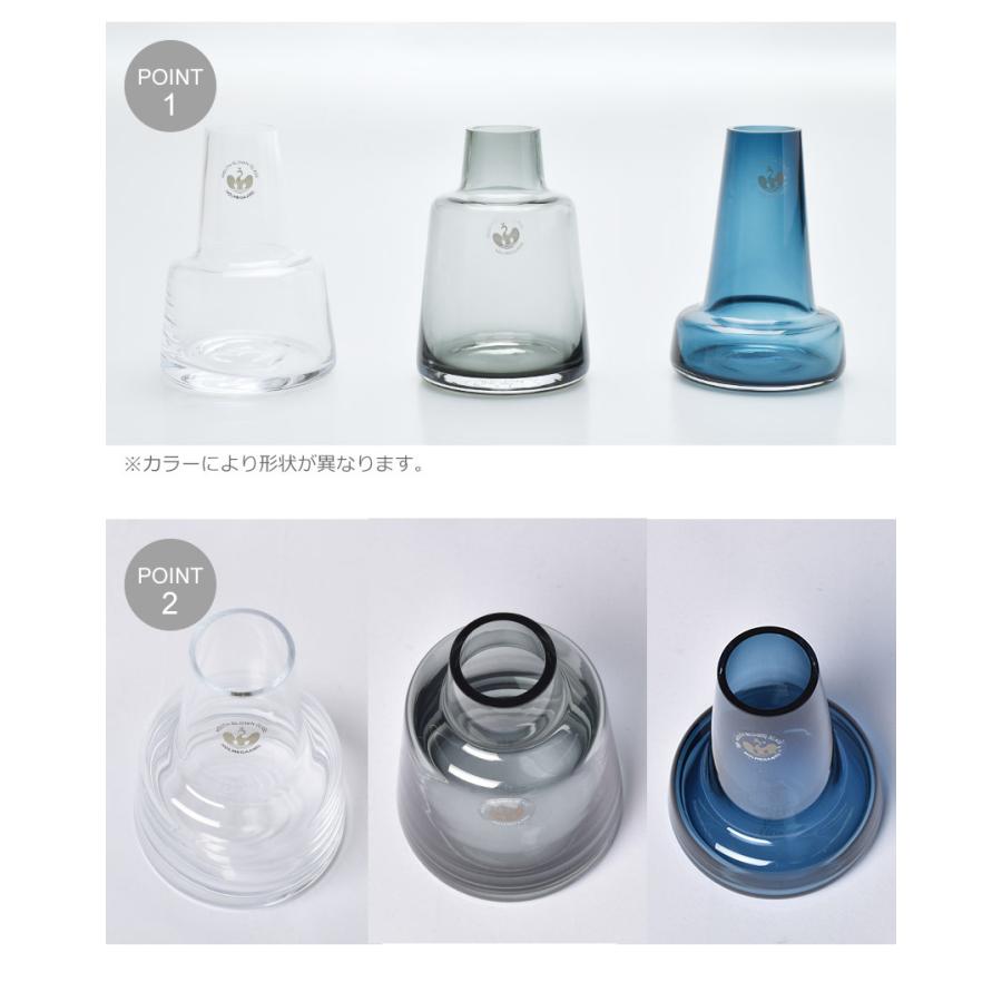 HOLMEGAARD ホルムガード 花瓶 フローラ フラワーベース 12cm